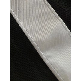 Men'S Black # 5 Baseball Shirt, Classic Letter Embroidery Design, Button Style Short Sleeved Breathable Shirt, for Training And Competition Use