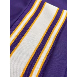 Men's Purple #18 American Football Jersey - Breathable Loose Fit V-Neck with Embroidered Letter Design, All-Season Casual Streetwear for Sports & Outdoor Activities, Comfortable Fit