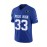 Men's #33 Blue American Football Jersey - 