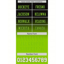 Customizable Plus Size Women'S Football Jersey - Personalized Name & Number, V-Neck Short Sleeve, Black & Neon Green with White Stripes & Logo, Breathable Summer Sports Training Uniform for Outdoor Competition