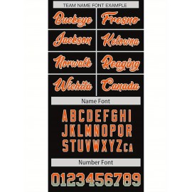 Customizable Plus Size Football Jersey - Personalized Name & Number, Vibrant Orange & Blue Gradient Design, V-Neck Short Sleeve, Breathable Summer Sports Shirt for Women, Football Jersey, Athletic Wear, Sporty Look, Comfortable Fit