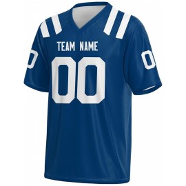 Personalized Football jersey Custom Football jersey Printed T-shirts Customize your favorite team and number, Everyday personalized hip-hop short-sleeved shirts, button- shirts
